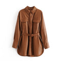 Versatile Women's Leather Clothing Collection