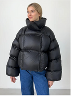Elegant Women's Lightweight Cotton-Padded Jacket