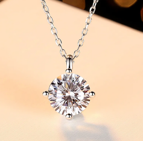 Elegant 925 Sterling Silver Women's Necklace